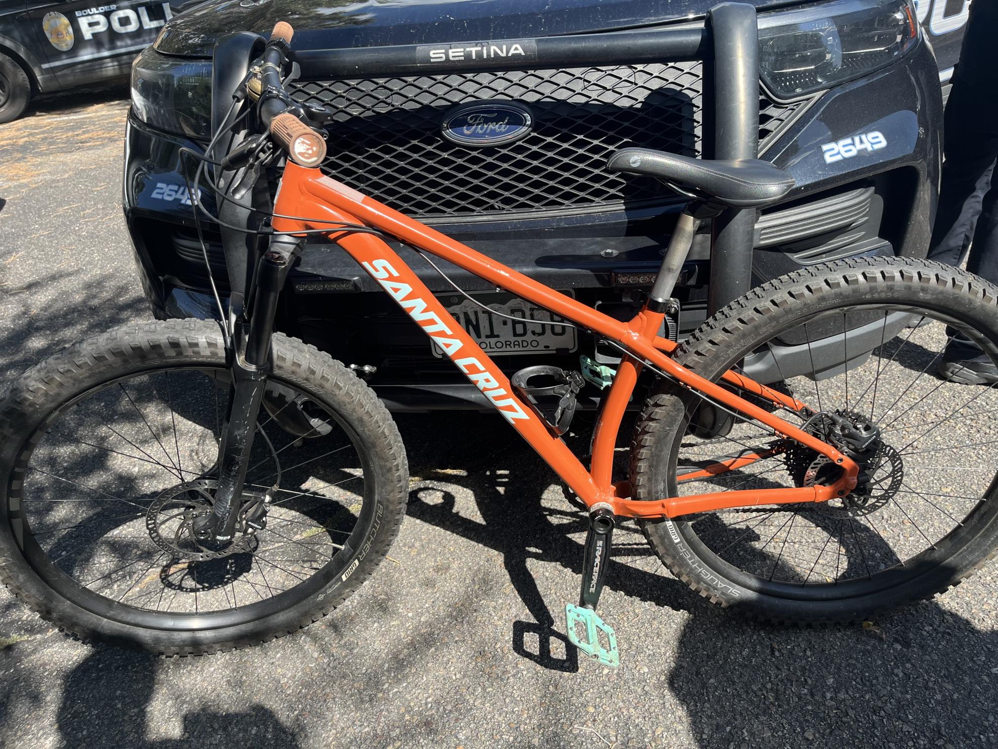 2017 Santa Cruz Chameleon Orange and Teal