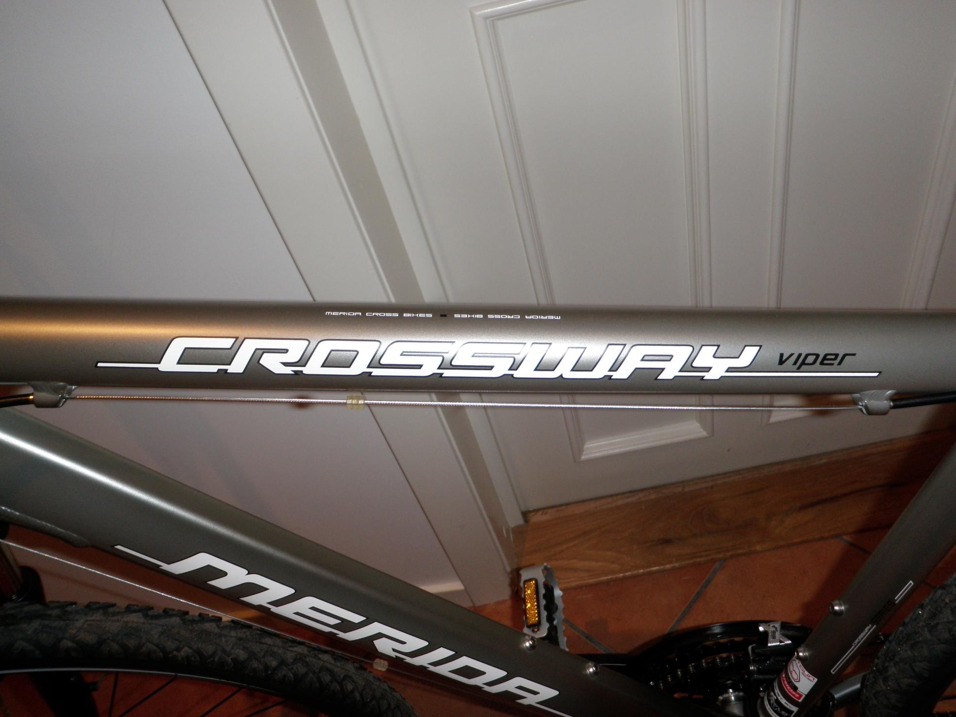 2011 Merida Bikes Crossway viper-disc bicycle Silver or Gray