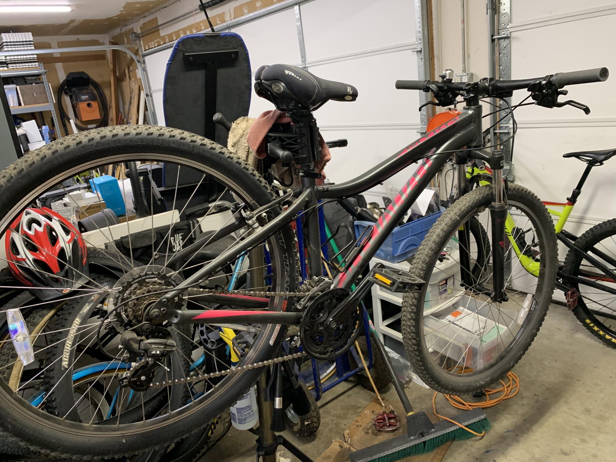 2017 Specialized Myka Silver, gray or bare metal and Pink