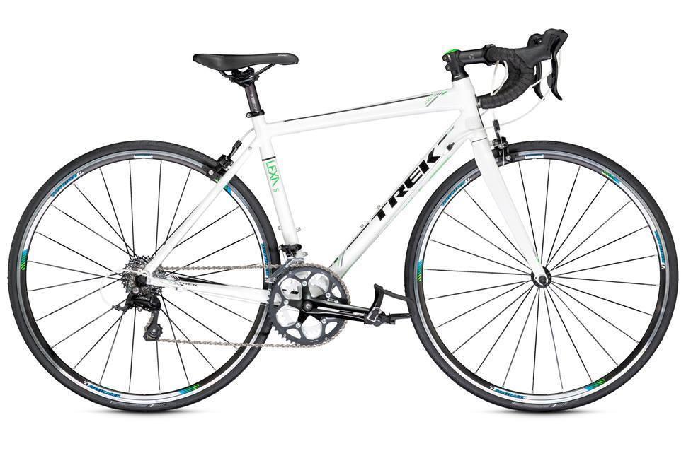 2014 Trek Lexa S White, Green, and Black