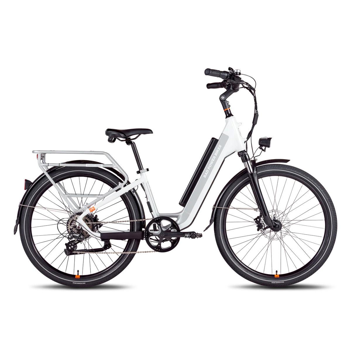 2024 Rad Power Bikes RadCity 5 Plus Electric Commuter Bike White