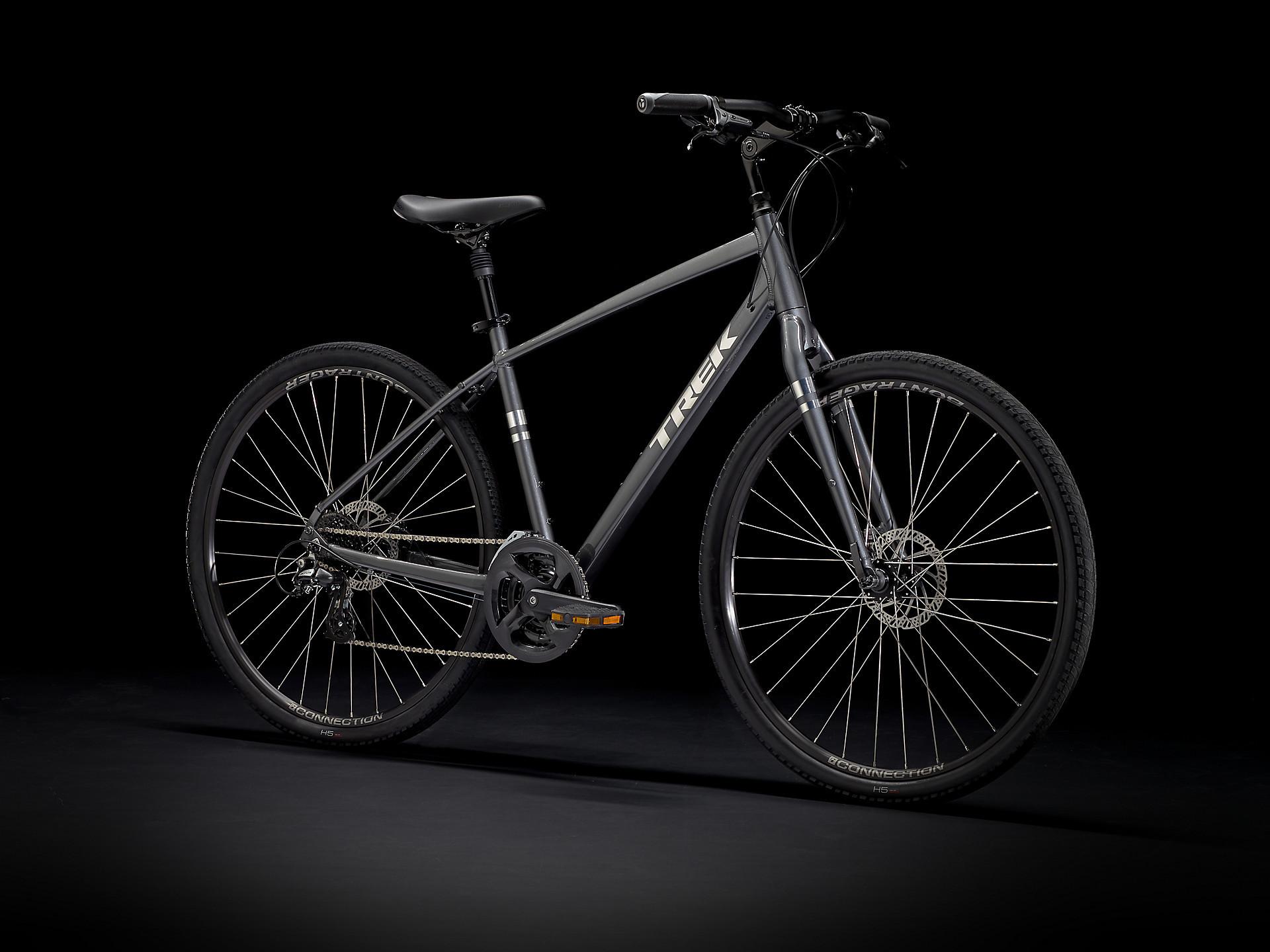 2021 Trek Verve 2 Silver, gray or bare metal