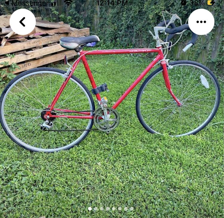 1992 Schwinn Worldsport Red