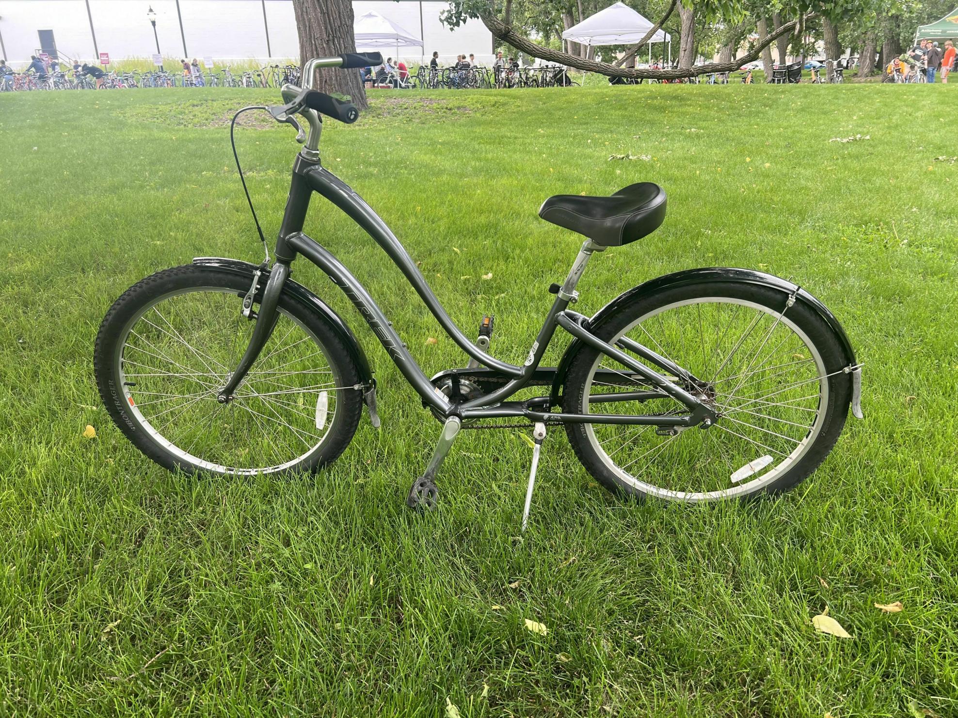 2015 Trek Silver, gray or bare metal