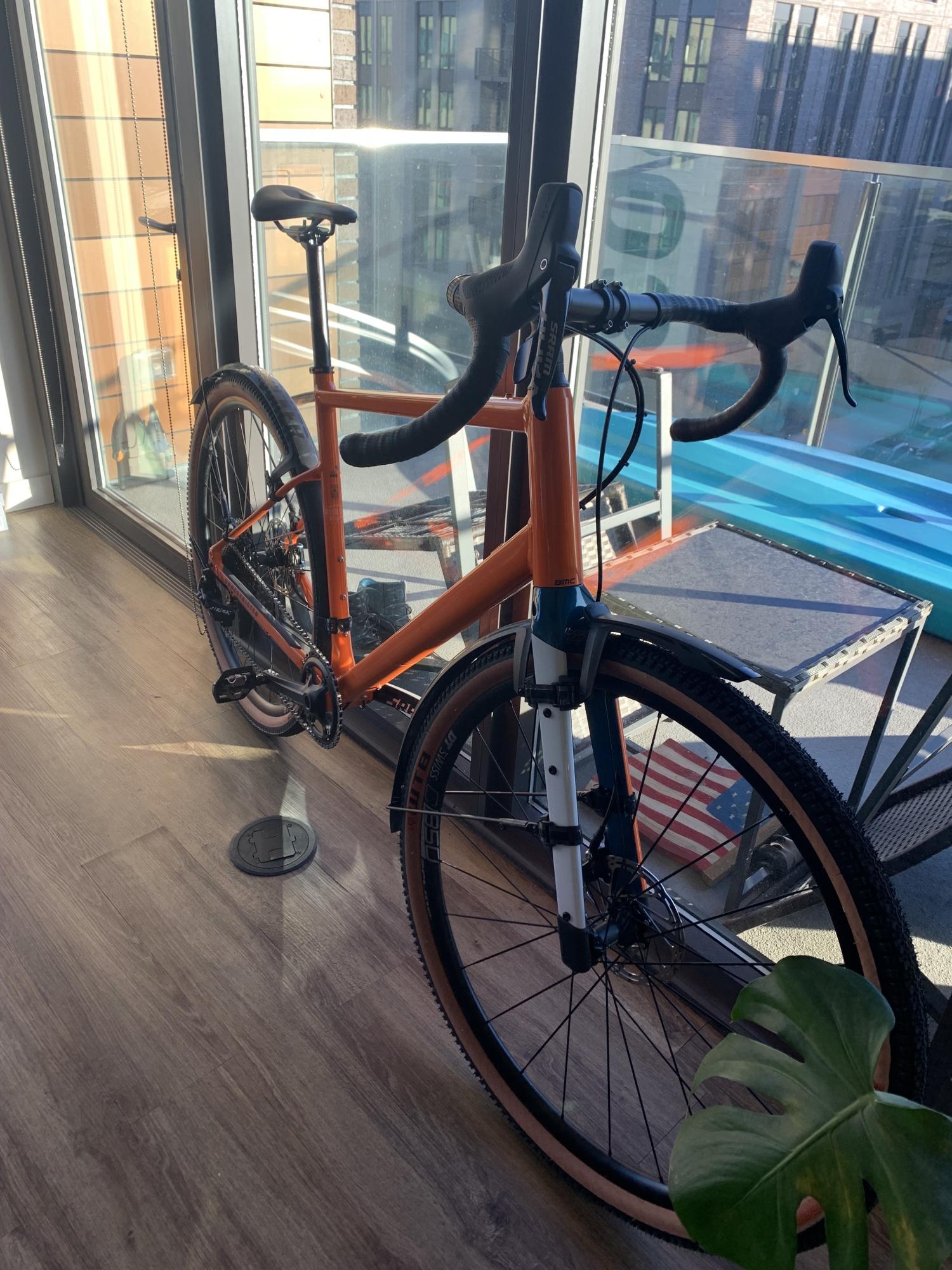 2022 BMC UnRestricted AL ONE Orange, Blue, and White