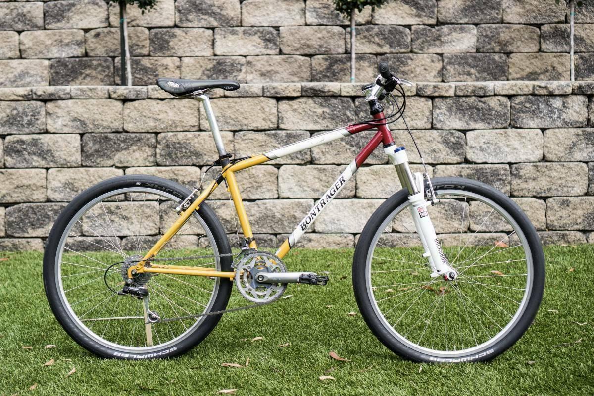1998 Bontrager Privateer Mountain Bike Hardtail Red, Yellow or Gold, and White