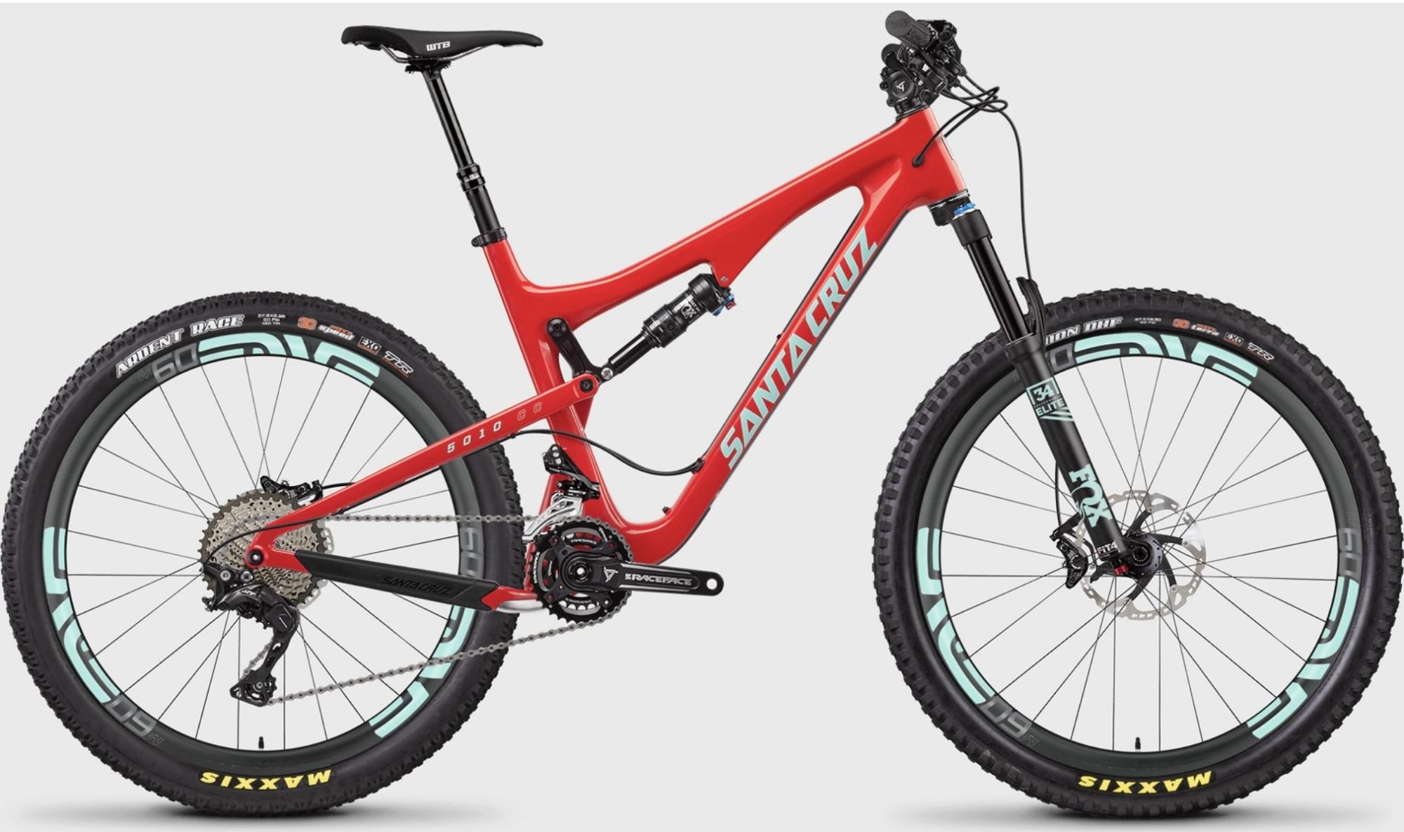 2017 Santa Cruz 5010CC Red