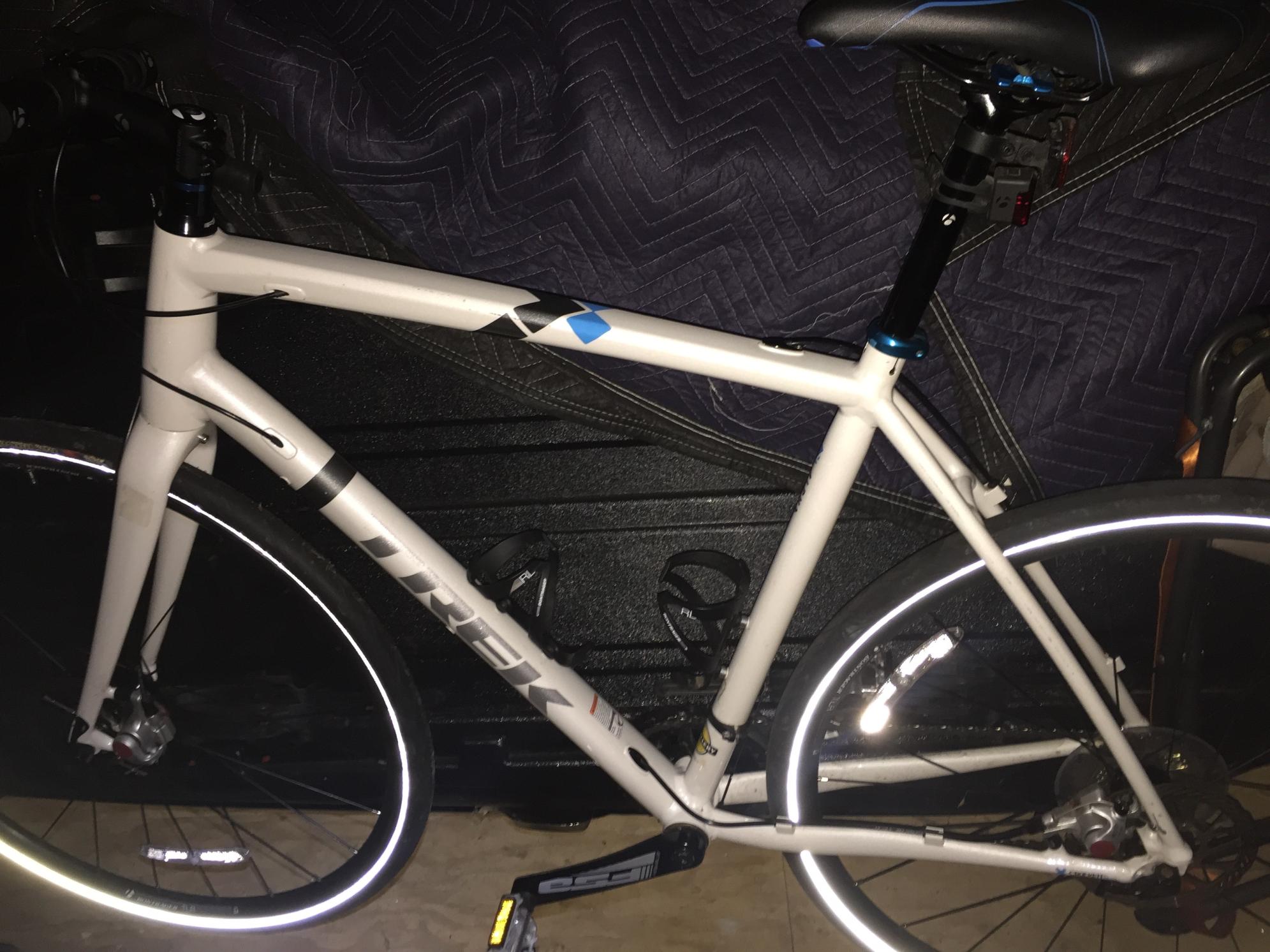 2015 Trek crockett 5 disk White