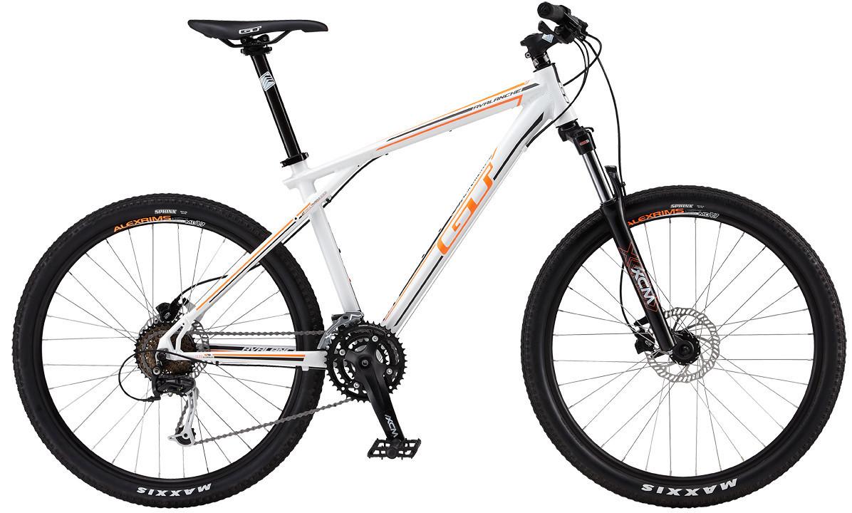2013 GT Bicycles 6061 aluminum large frame White and Orange