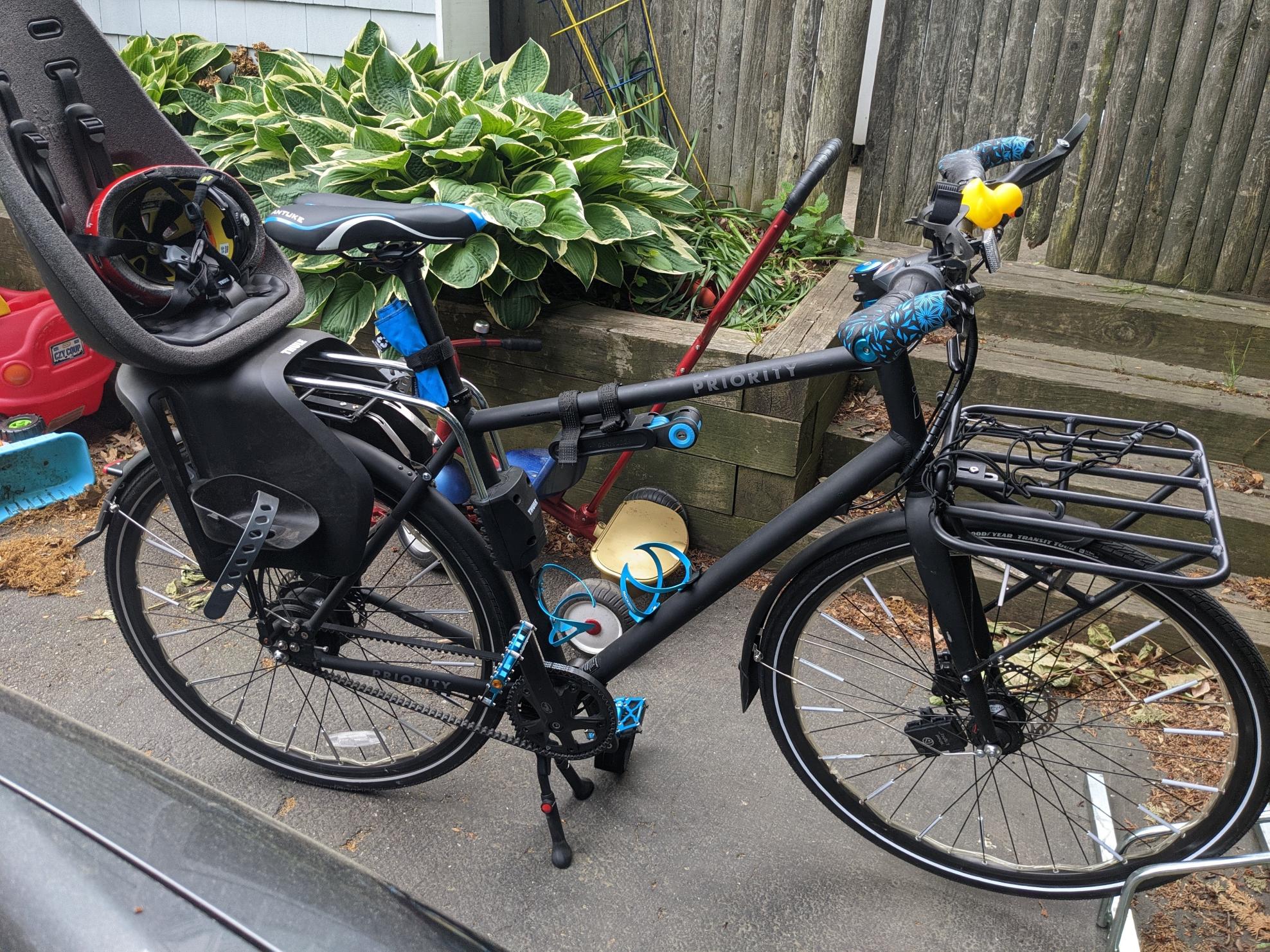 2021 Priority Bicycles Continuum Onyx Black