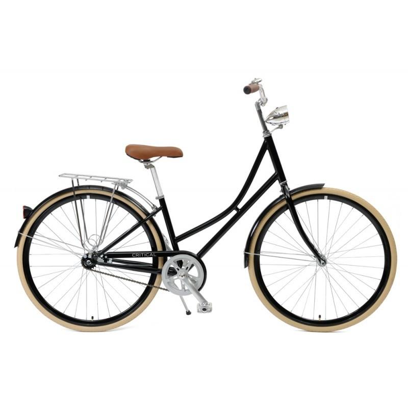 Critical Cycles Step-Thru Urban Commuter Bicycle  Black