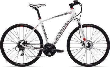2012 Cannondale 2QRX3M/WHT  White and Black