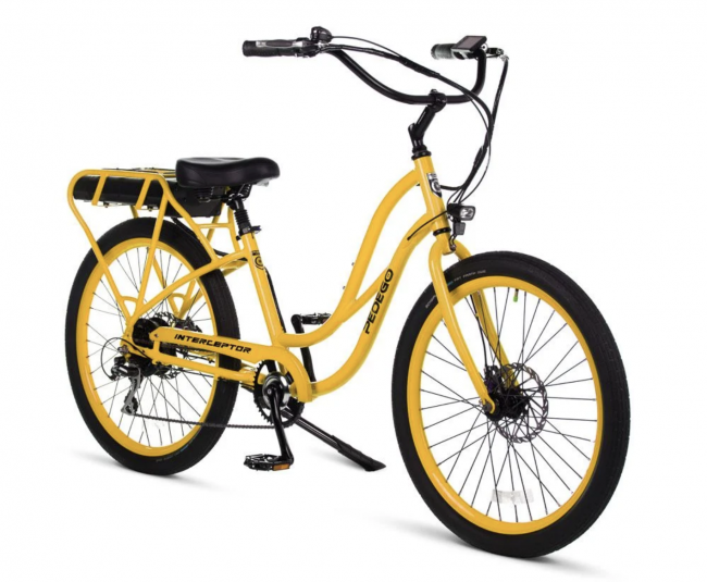 2021 Pedego Interceptor Yellow or Gold