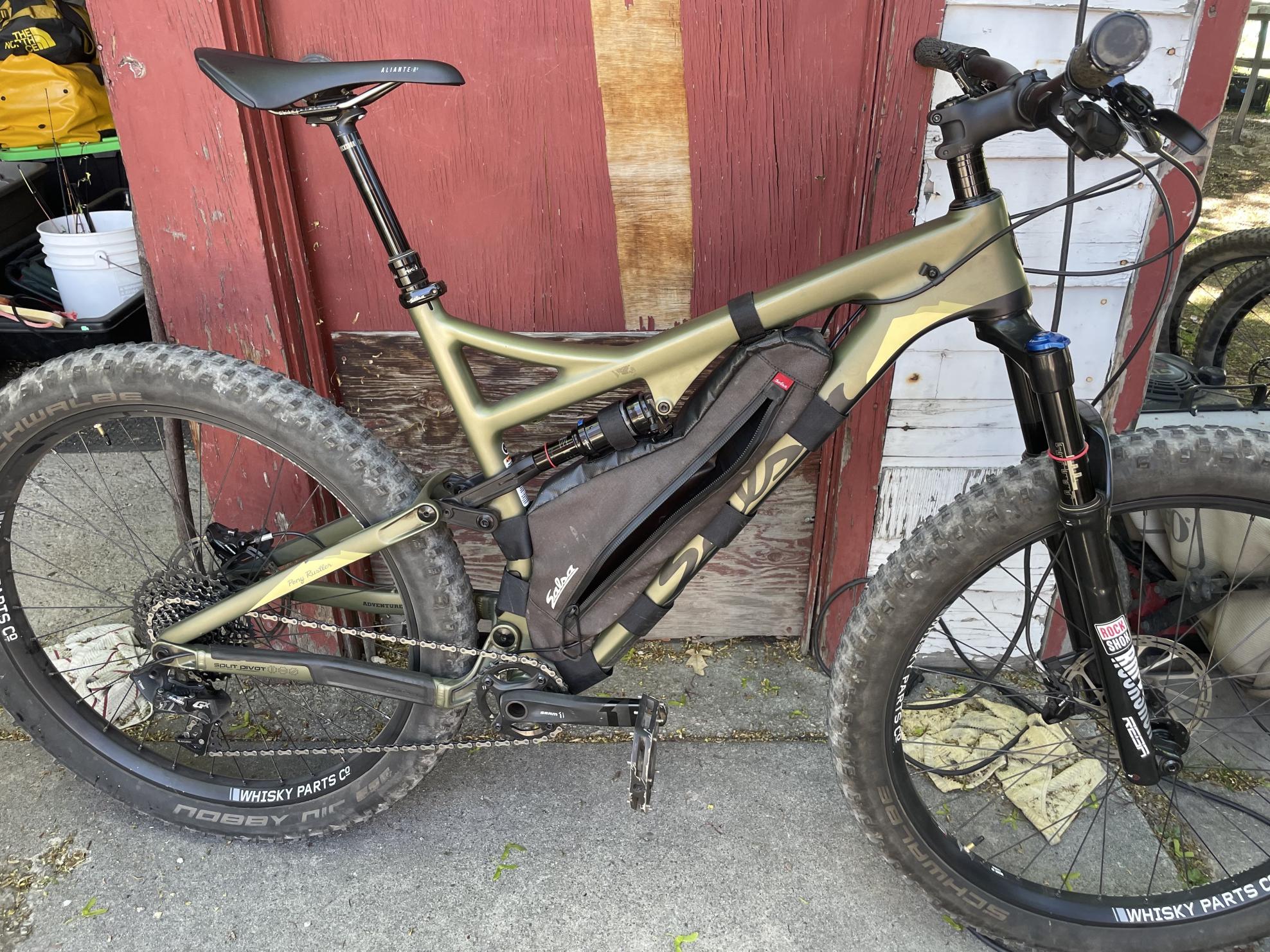 2017 Salsa Pony Rustler Green